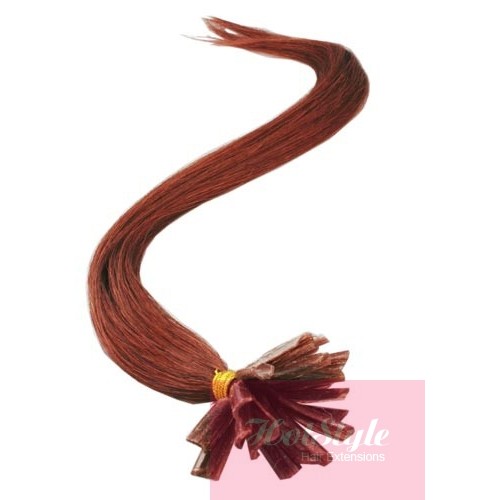 24 (60cm) Nail tip / U tip human hair pre bonded extensions