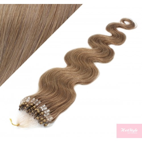 Amazon.com : Short Loose Wave Micro Loop Ring Hair Malaysian Virgin Human Hair  Micro Link Real Natural Human Hair Extensions Color Black Brown 100 strand  (16inch, Natural color) : Beauty & Personal Care