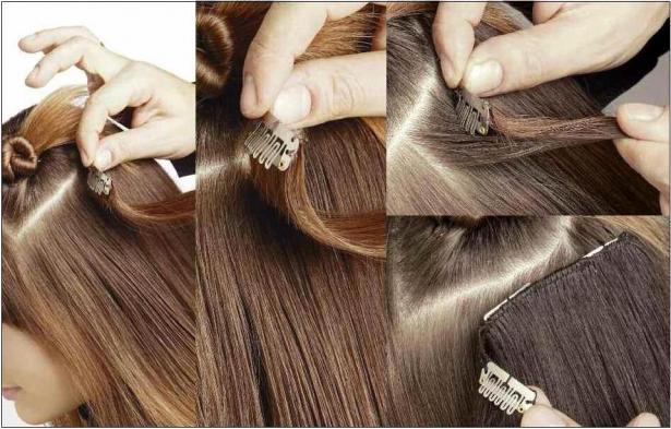 How to Clip In Hair Extensions 